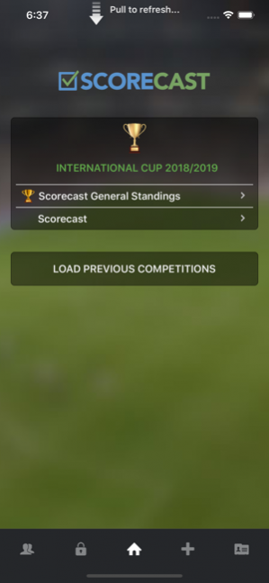 Scorecast app 3.8.1 Screenshot