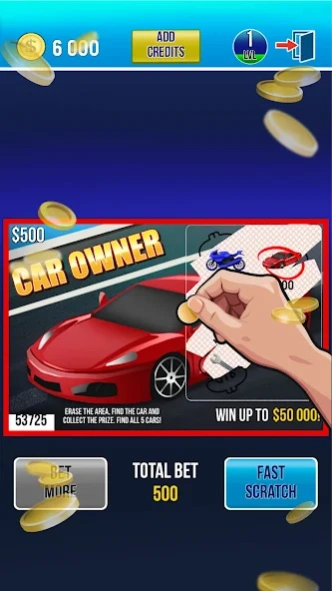 Scratch Off Lottery Scratchers 0.005 Screenshot