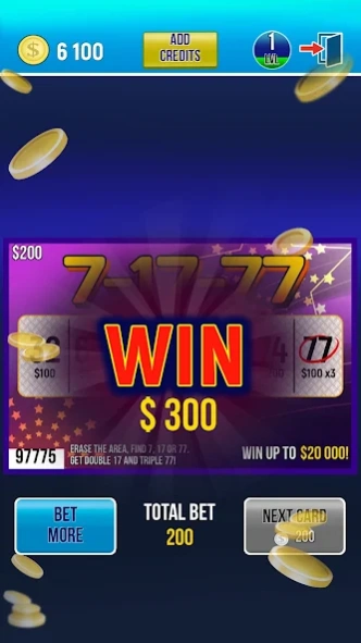 Scratch Off Lottery Scratchers 0.005 Screenshot