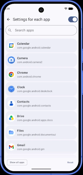 Screen Orientation Control  Screenshot