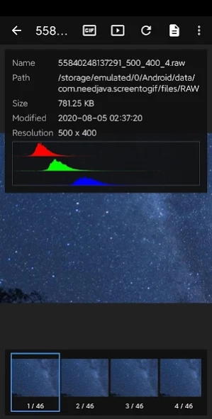 Screen to GIF APNG 1.27 Screenshot