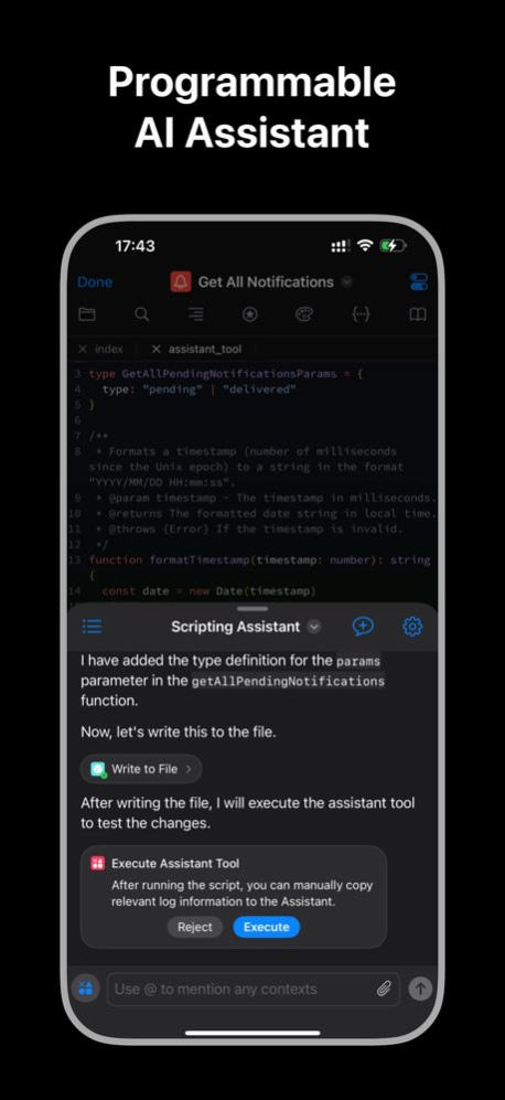 Scripting 3.2.1 Screenshot