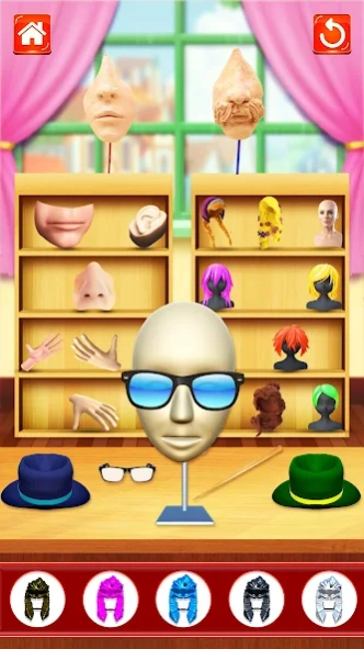Sculpt Face Clay People Games  Screenshot