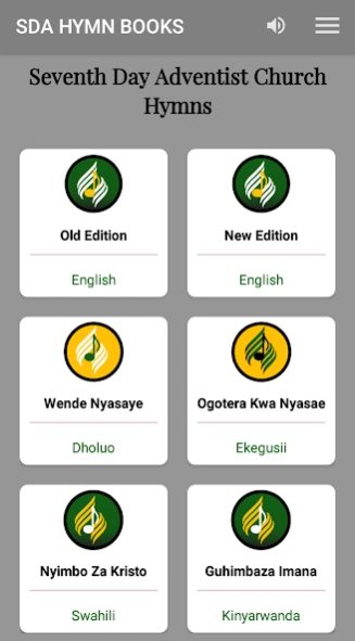 SDA Hymn Books Collection  Screenshot