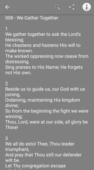 SDA Hymn Books Collection  Screenshot