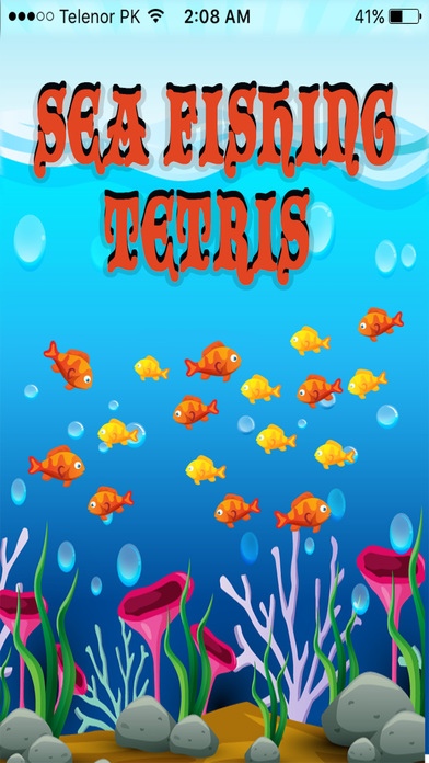 Sea fishing tettris:Deep Sea Puzzle 1.0 Screenshot