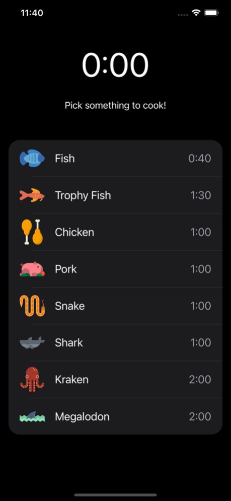 Sea of Thieves Cooking Timer 1.1.1 Screenshot