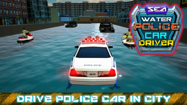 Sea Water Police Car Driver & Crime Chase Sim 1.0 Screenshot