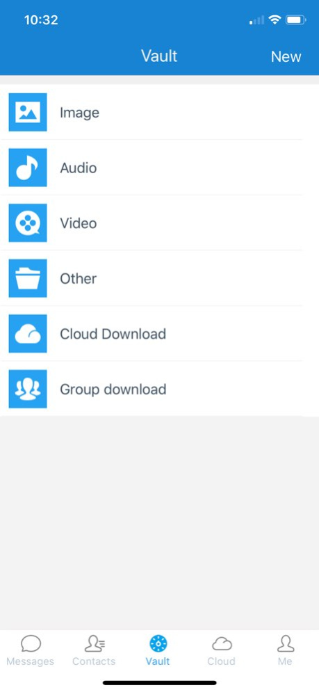 SecEMS : Secure Messaging 6.2.2 Screenshot