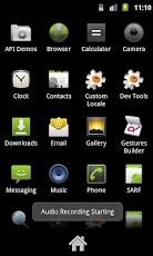 Secret Audio Recording Free 2.5.4 Screenshot