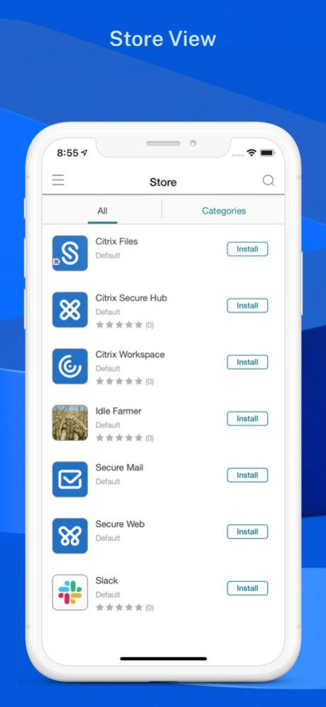 Citrix Secure Hub 26.8.1 Screenshot