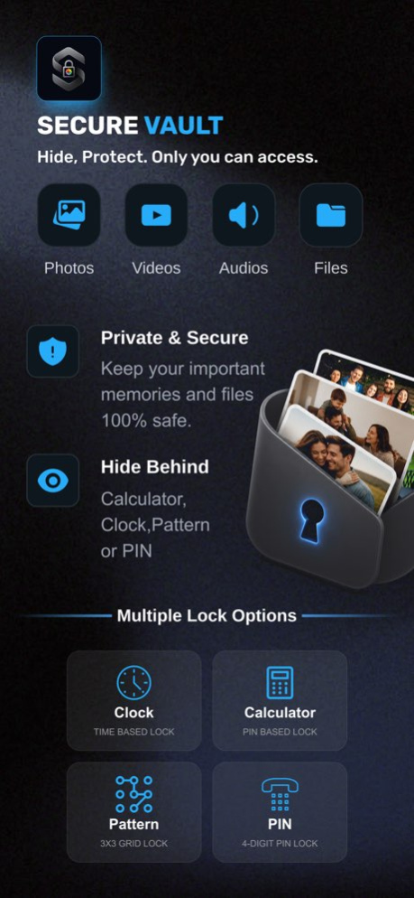 SecurePix: Private Photo Vault 1.7.1 Screenshot