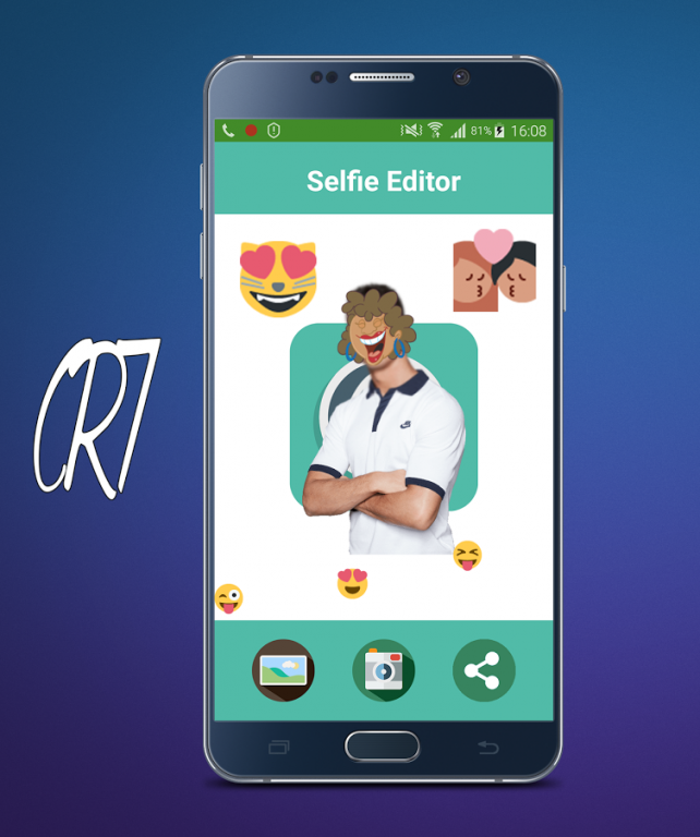 Selfie Photo Editor For CR7 1.0 Screenshot