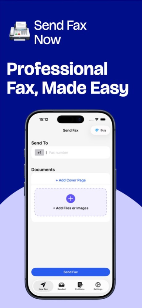 Send Fax & Petition Templates 5.2 Screenshot