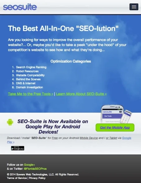 SEO-Suite 3.0.1 Screenshot
