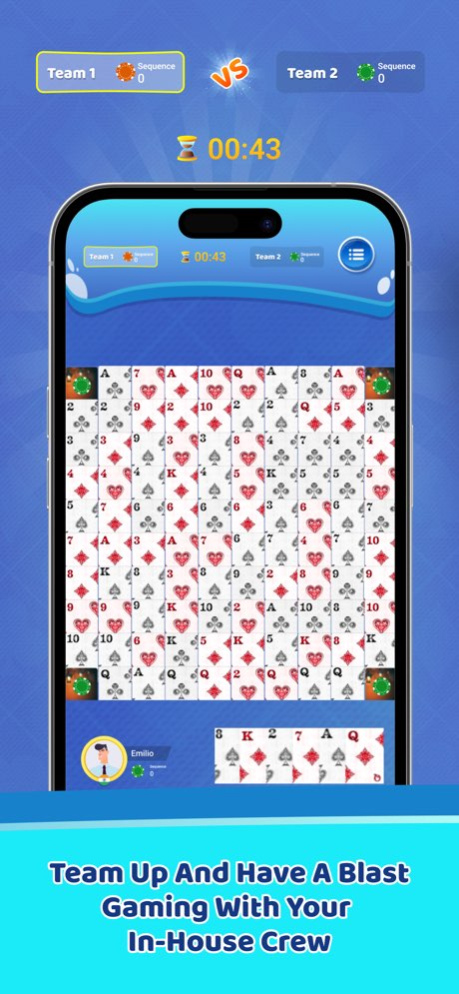 5 in a Row: Classic Card Game 1.9.27 Screenshot