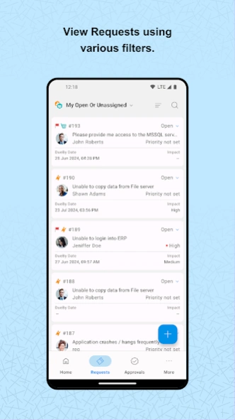 ServiceDesk Plus | On-premises 6.4.10 Screenshot