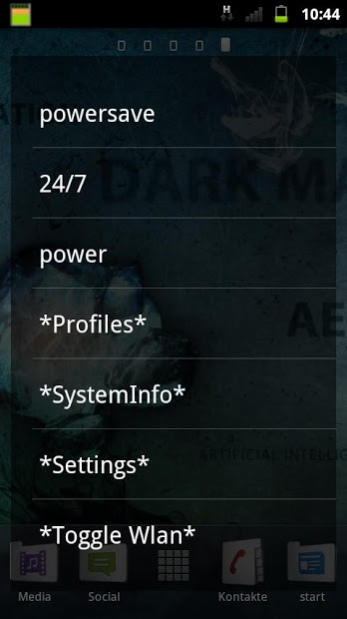 SetXperia 2.25 Screenshot