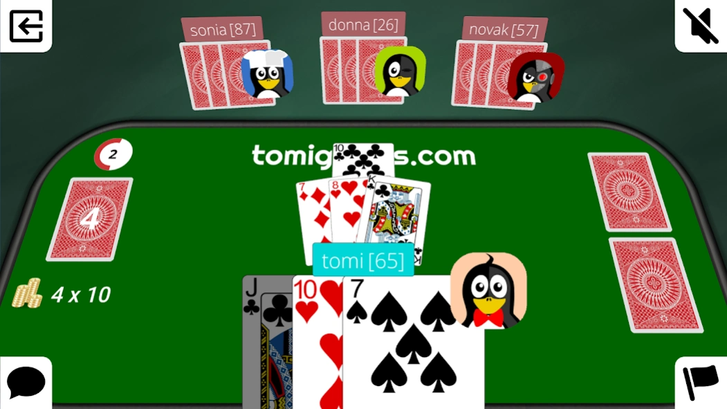 Sevens Online 0.10.0 Screenshot