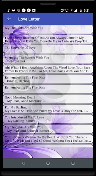 Cute Love Messages & Quotes  Screenshot