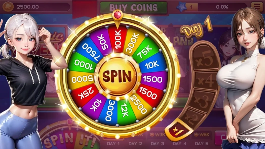 Sexy slot girls: vegas casino 2.0 Screenshot