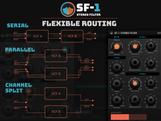SF-1 Stereo Filter 1.0.2 Screenshot