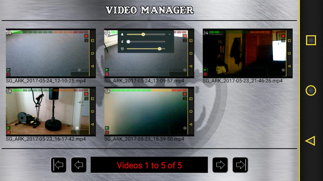 SG ARK Video Ghost Hunting Kit 2.0.5 Screenshot
