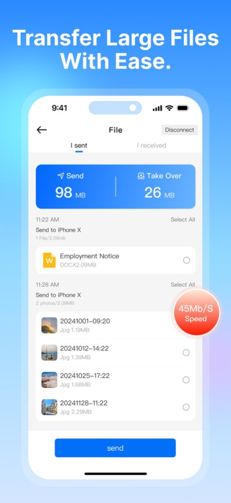Share File：Smart Transfer Data 1.2.5 Screenshot