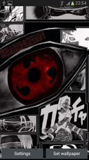 Sharingan Eye Wheel Lwp 1.0 Screenshot