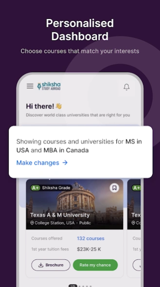 Shiksha Study Abroad 3.0.0 Screenshot