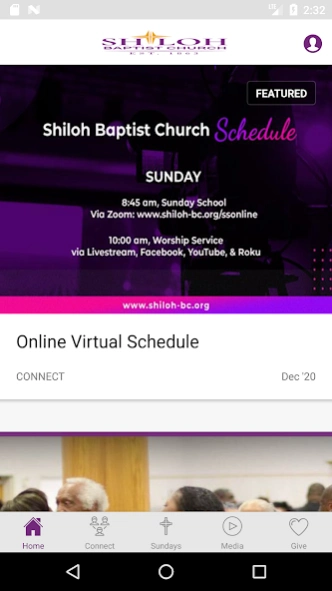 Shiloh Baptist Church of Alexa  Screenshot