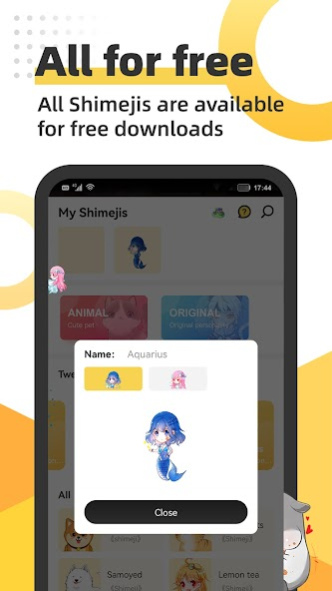 Shimeji Lite 4.5.8 Screenshot