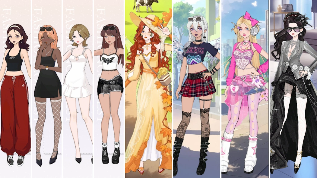 Shining Me: Glow Idol Dress Up 1.49 Screenshot