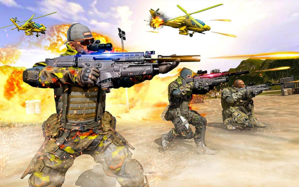 Shooting Battle Squad - Offline Shooting Warfare 3 Screenshot