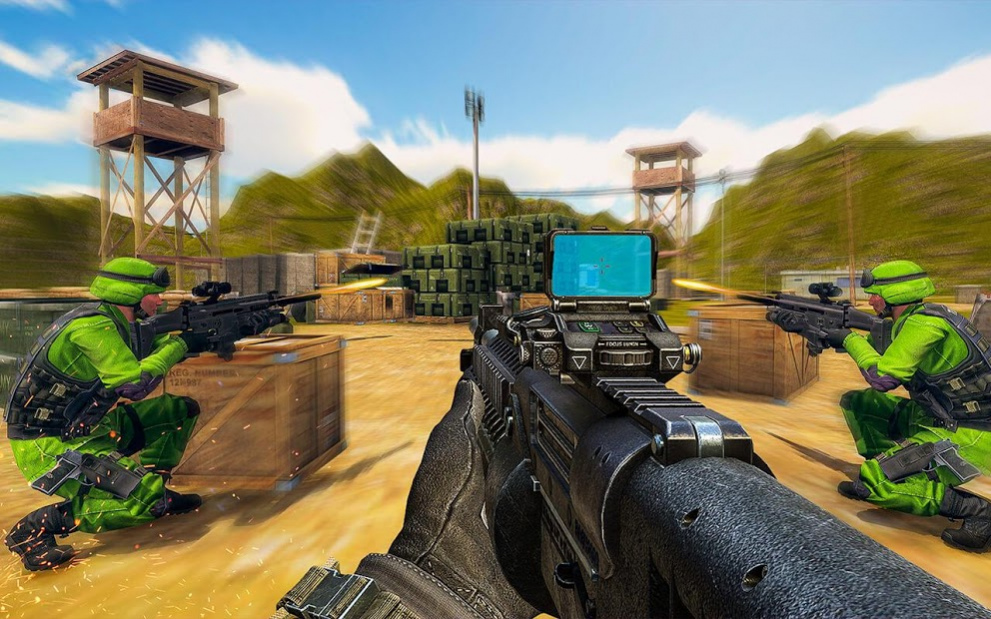 Shooting Battle Squad - Offline Shooting Warfare 3 Screenshot