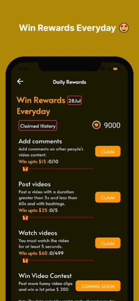 Funzz - Watch & Share Shorts 0.1.44 Screenshot