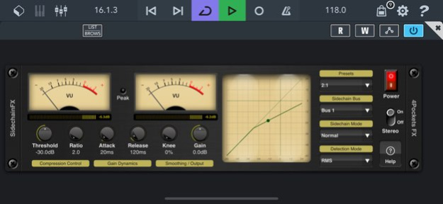 Sidechain Compressor Plugin 1.01 Screenshot