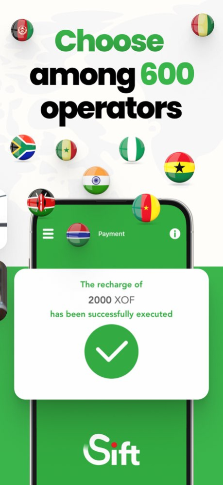 Sift Phone Recharge & Top up 3.3.1 Screenshot