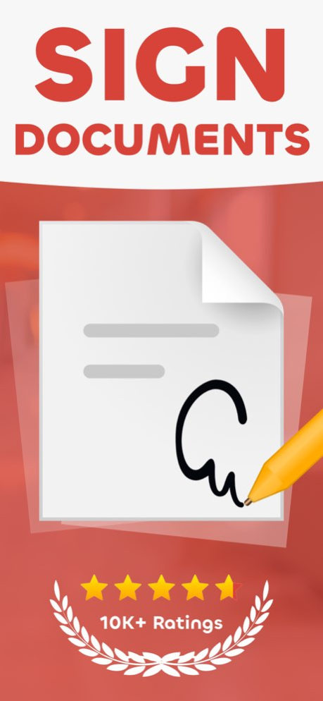 Sign PDF Documents & Scan JPEG 1.0.1 Screenshot