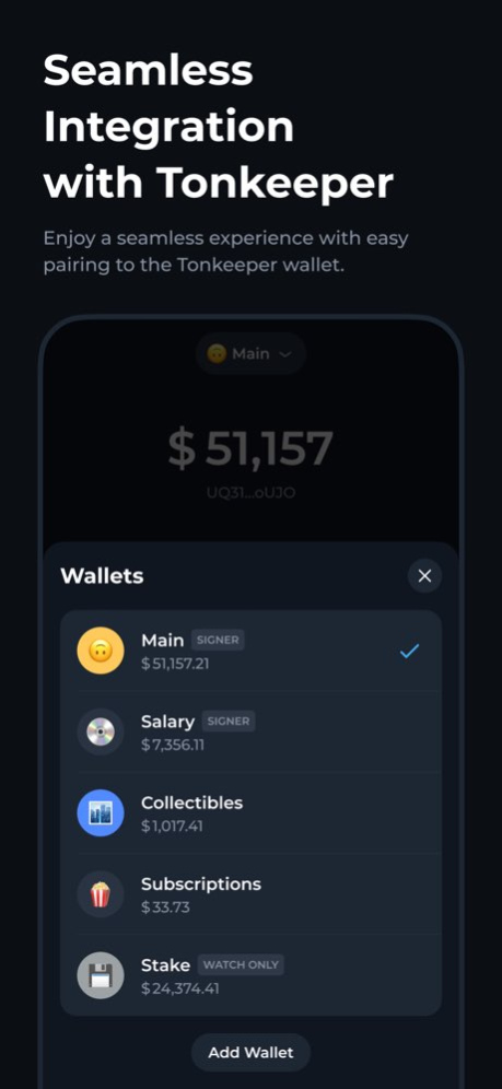 Signer for Tonkeeper 1.1.3 Screenshot