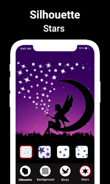 Silhouette art maker  Screenshot
