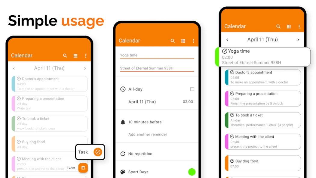 Simple Calendar 6.1.6 Screenshot