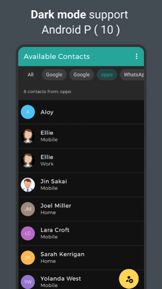 Simple Contact Manager - Easy 2.0.1 Screenshot