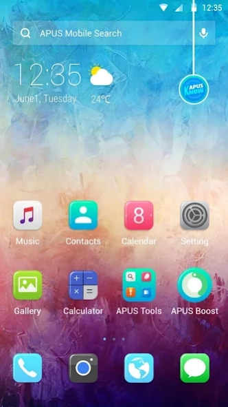 Simple Neat APUS Launcher them 2 Screenshot