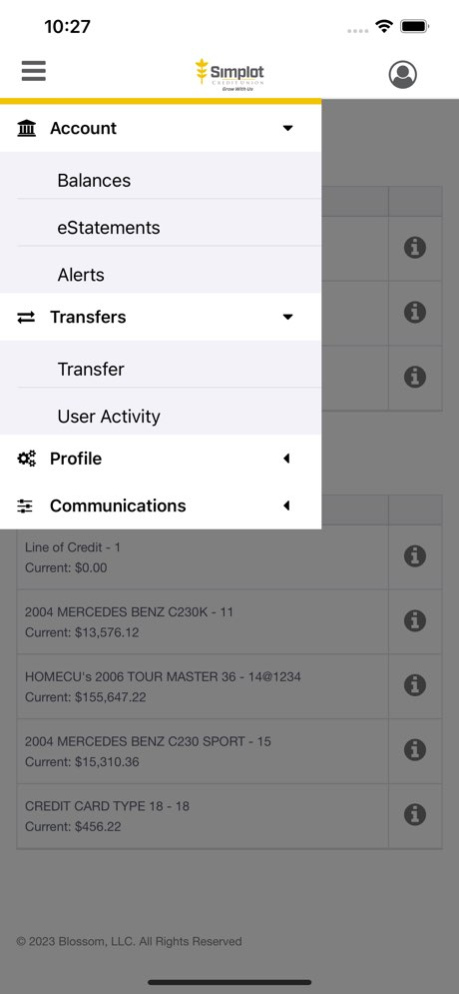 Simplot Credit Union 4.4.0 Screenshot
