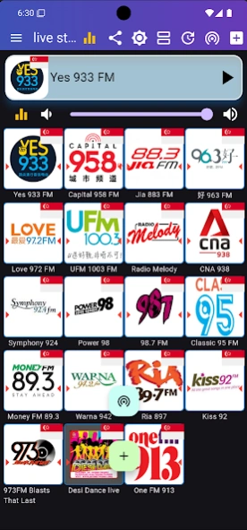 Singapore Radio 新加坡电台 全球中文收音机 3.09.04 Screenshot