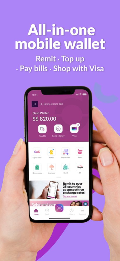 Dash by Western Union 7.4.1 Screenshot