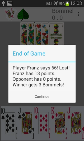 SixtySix Champion 66.7.1 Screenshot