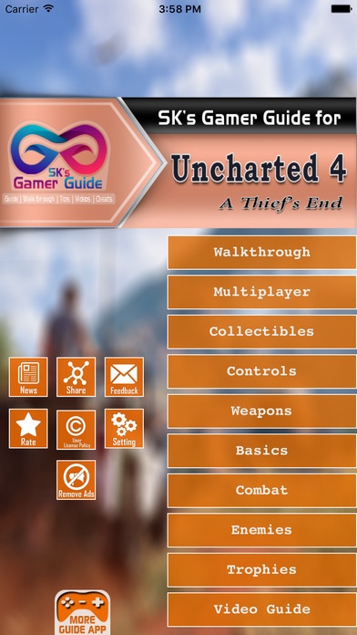 SK's Guide for Uncharted 4 1.0.1 Screenshot