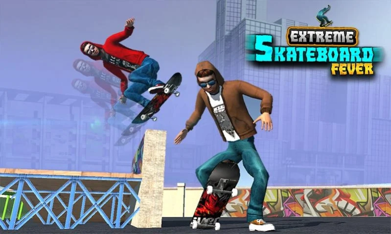 Touch SkateBoard: Skate Games 3.1 Screenshot